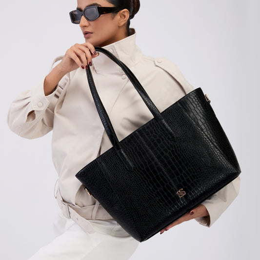 Charcoal Chic Verona Tote bag for 14" laptop