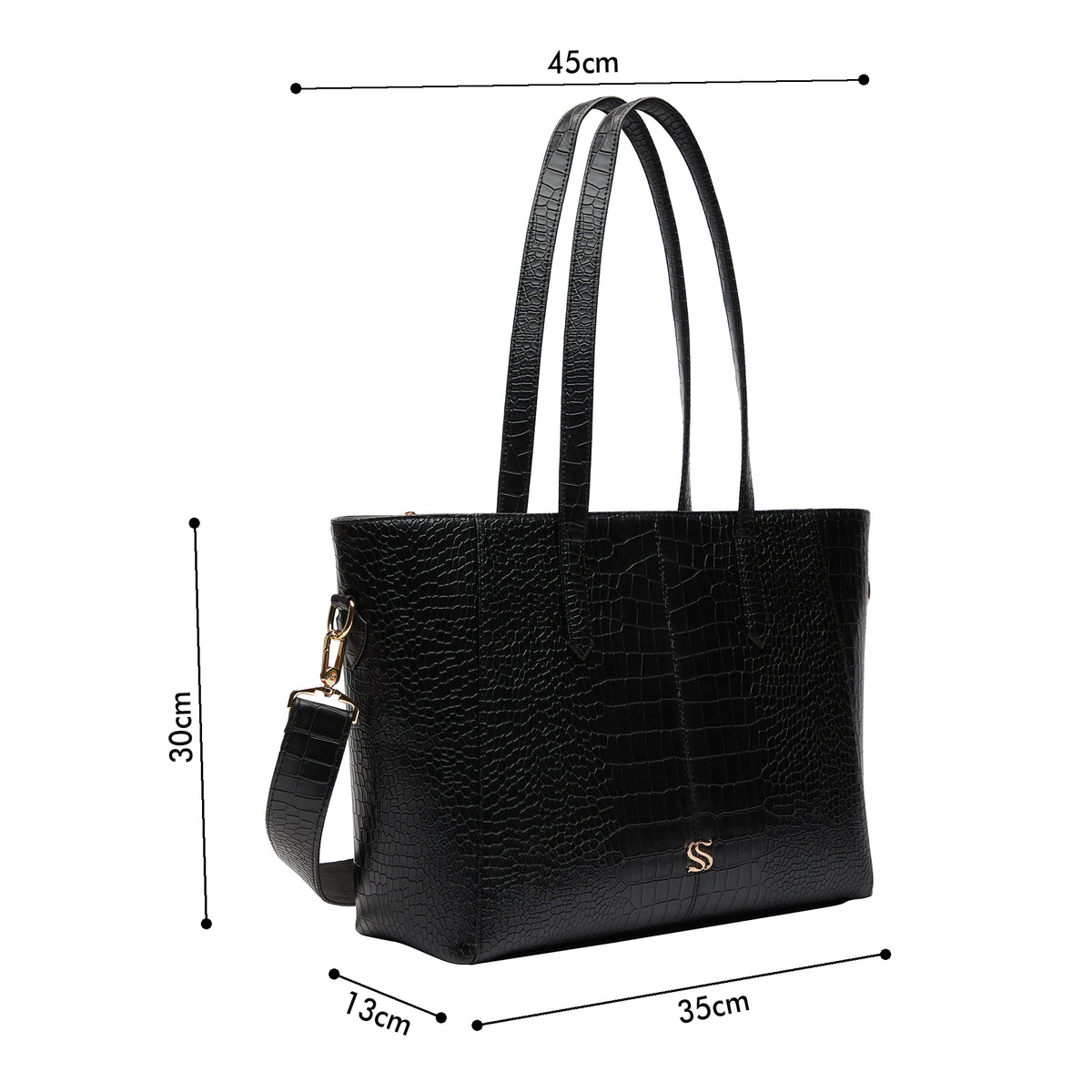 Charcoal Chic Verona Tote bag for 14" laptop