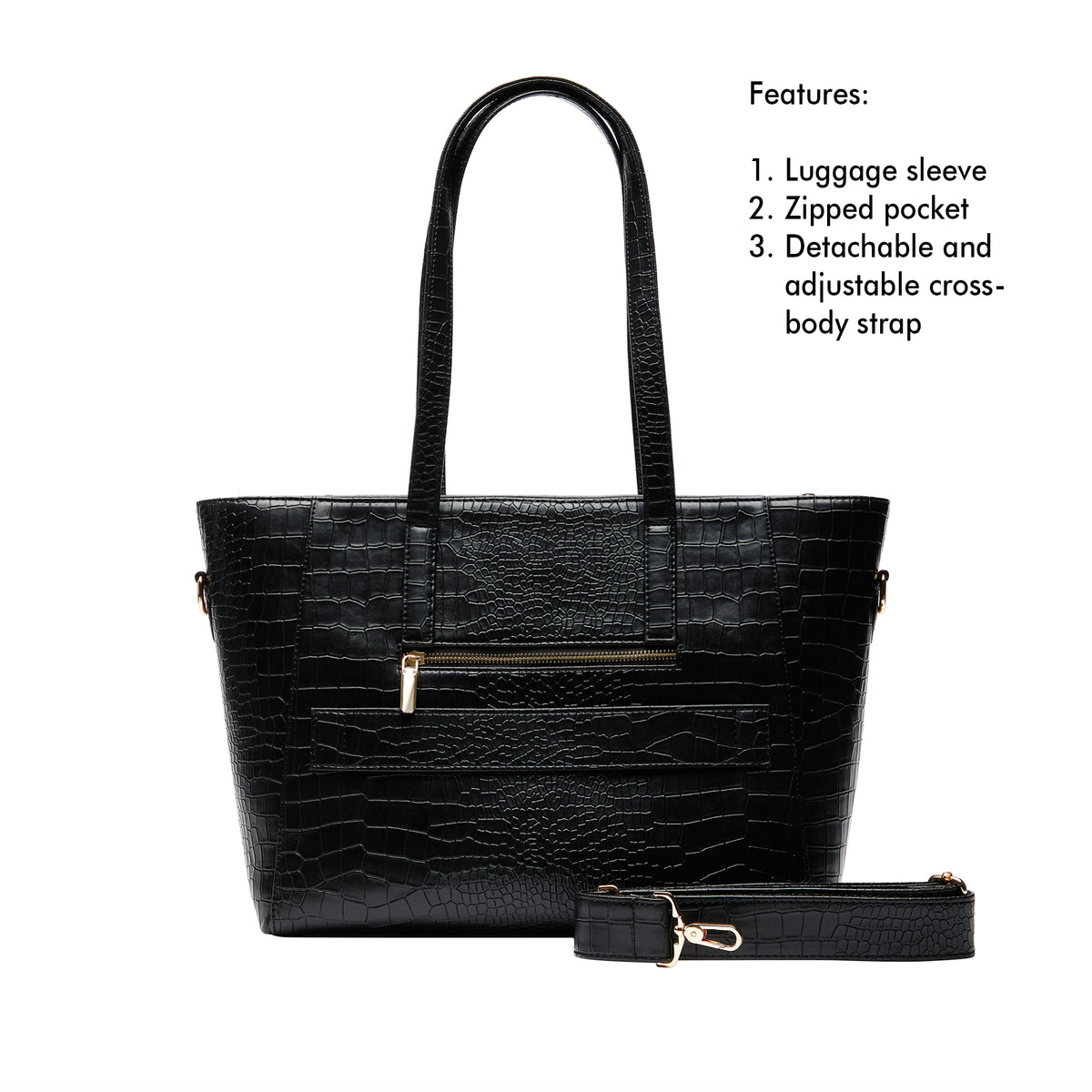 Charcoal Chic Verona Tote bag for 14" laptop