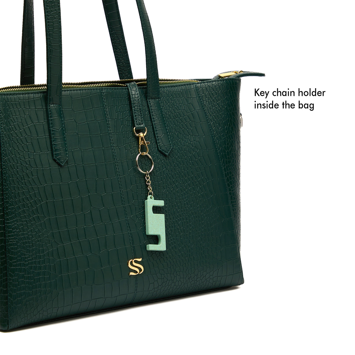Emerald Elegance Verona Tote bag for 14" laptop