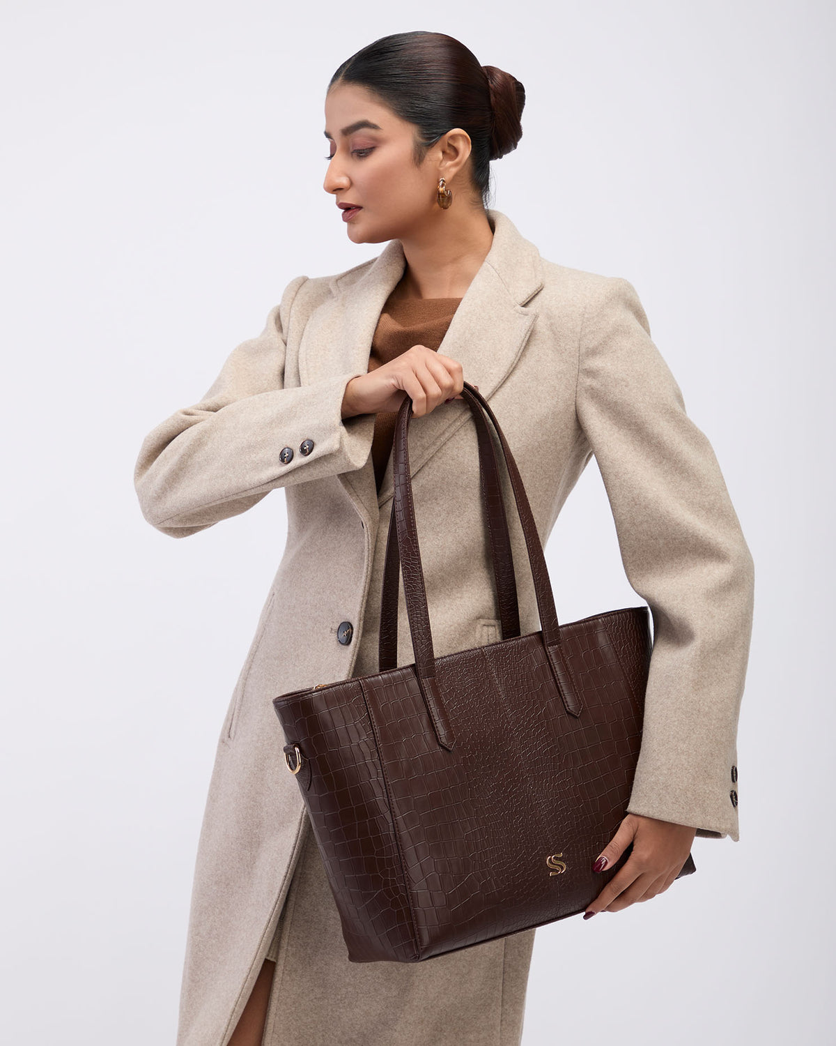 Mahogany Mystique Verona Tote bag for 14" laptop