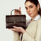 Mahogany Mystique Serena Handbag cum Sling bag