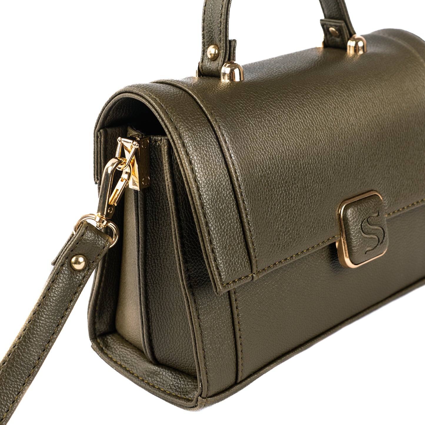 Olive Opulence Serena Handbag cum Sling bag