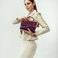 Burgundy Belle Serena Handbag cum Sling bag