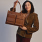 Mocha Elegance Maison Élan Tote bag for 16" laptop