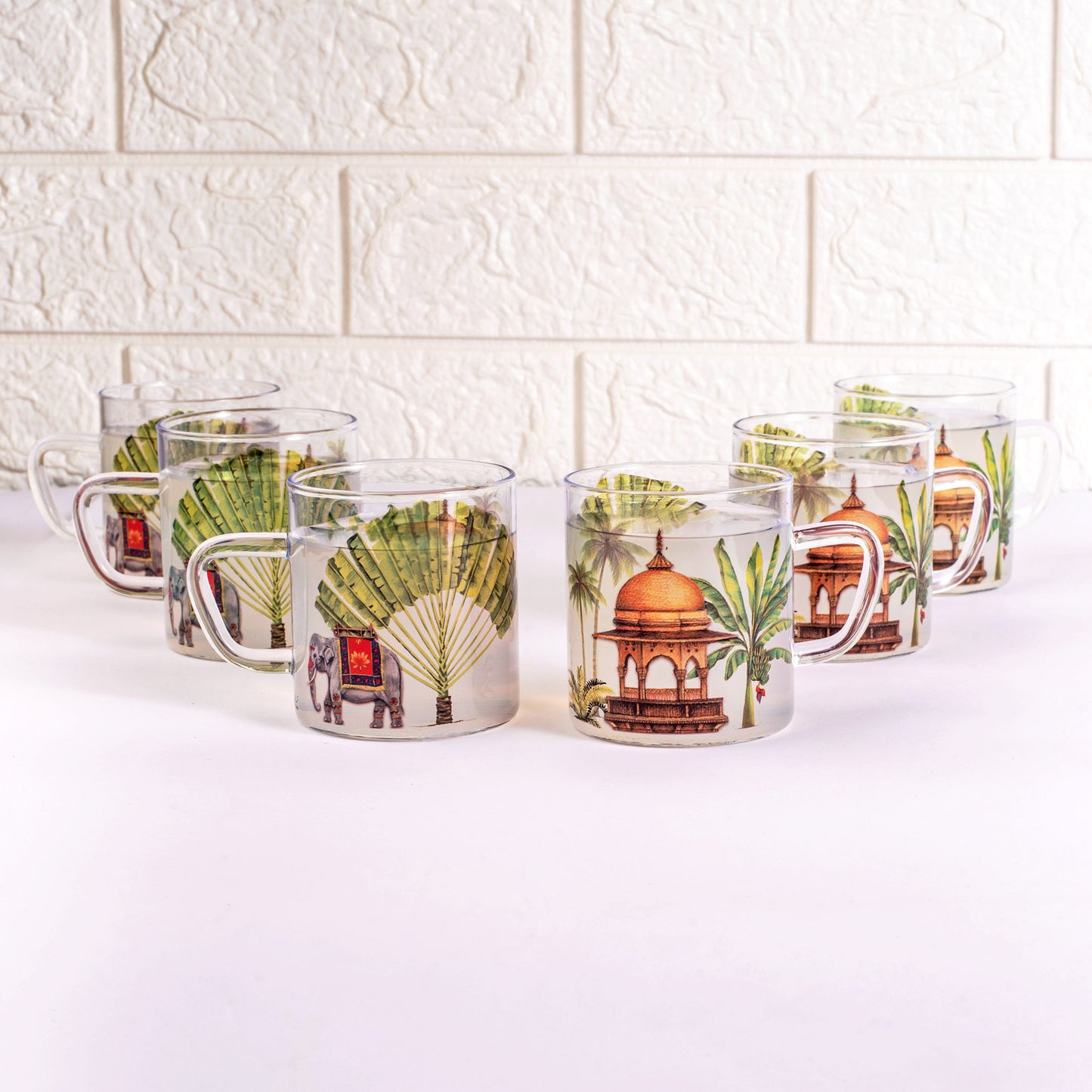Royal Elephant Tea cups - Set of 4 and 6