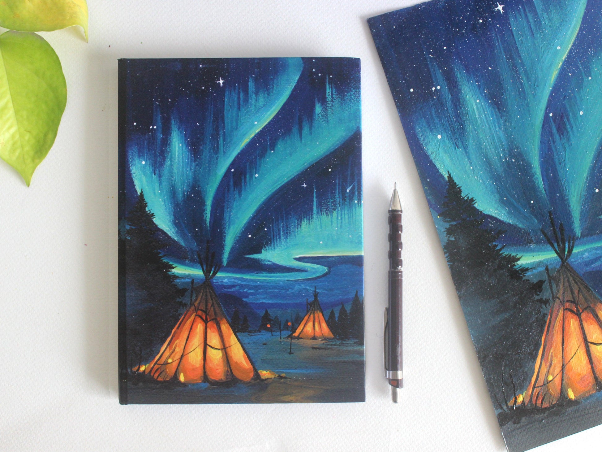 Camping under the stars Diary - Strokes by Namrata Mehta
