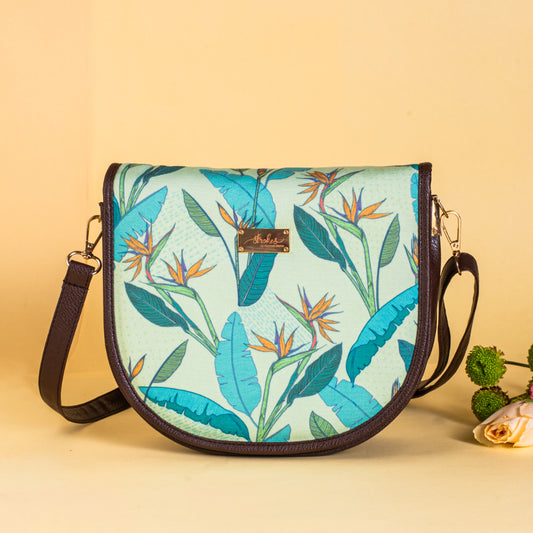 Birds of Paradise Flap Sling Bag