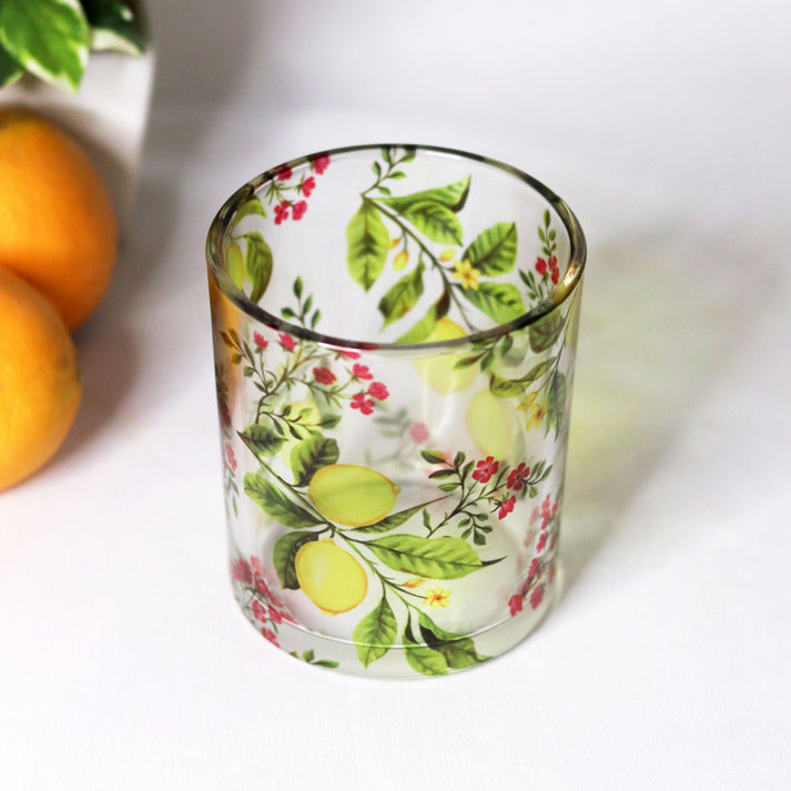 Zesty Lemon Beverage Glasses - Gift Set
