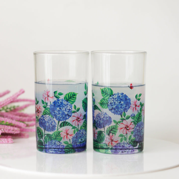 Hydrangea Tumblers - Gift Set