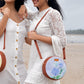 Chrysanthemum Orbit Sling Bag - Strokes by Namrata Mehta