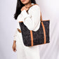 Black Blossoms Tote Bag - Strokes by Namrata Mehta