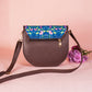 Summer Florescence Flap Sling Bag - Blue