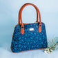 Midnight Forest Blue Handbag