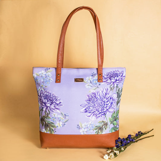 Chrysanthemums Tote Bag
