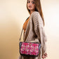 Summer Florescence Maroon Sling Bag