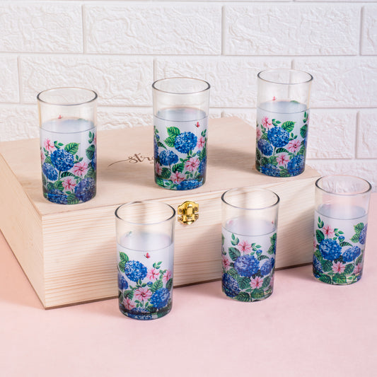 Hydrangea Tumblers - Gift Set