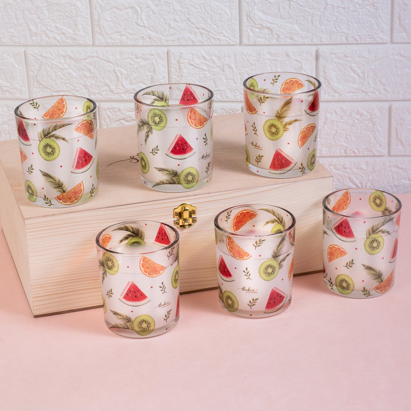 Fruit Fest Beverage Glasses - Gift Set