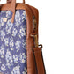 Blue Floral Women's Laptop Bag - Strokes by Namrata Mehta