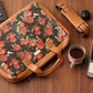 Charcoal Black Waratahs Women's Laptop Bag - Strokes by Namrata Mehta
