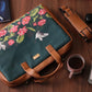 Lotus Field Women's Laptop Bag - Strokes by Namrata Mehta