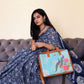 Peacocks and Peonies Women's Laptop Bag - Strokes by Namrata Mehta