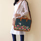 Lotus Field Women's Laptop Bag - Strokes by Namrata Mehta