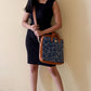 Blue Baby Breaths Women's Laptop Bag - Strokes by Namrata Mehta