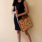 Sunflower Field Peach Women's Laptop Bag - Strokes by Namrata Mehta