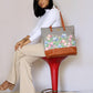 Grey Irises Tote Bag - Strokes by Namrata Mehta
