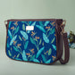 Birds of Paradise Blue Sling Bag